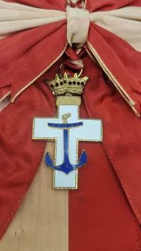 Spansk Order of Naval Merit (Orden del Mérito Naval), ww2. Original
