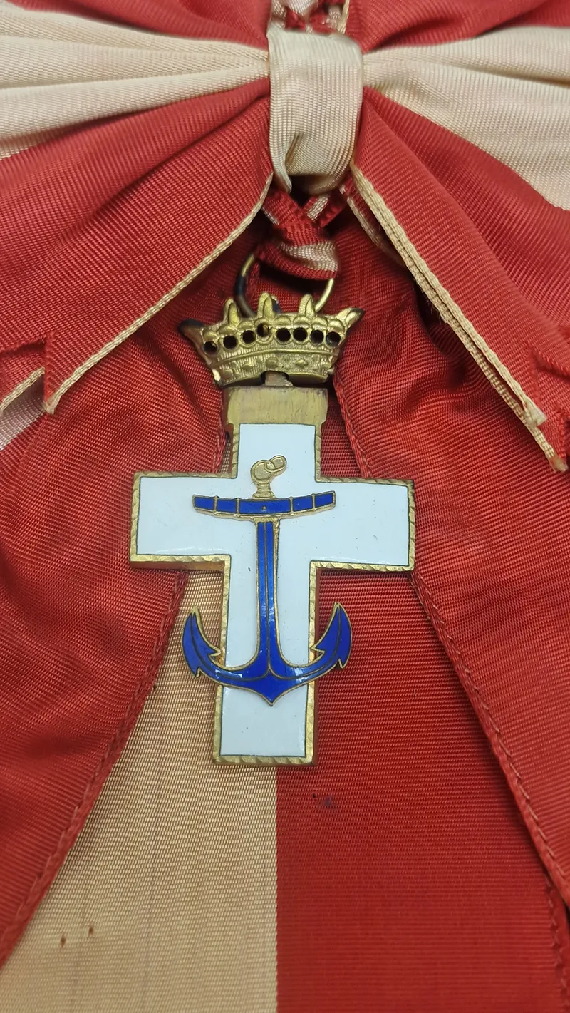 Spansk Order of Naval Merit (Orden del Mérito Naval), ww2. Original