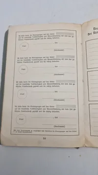 Tysk Familienstammbuch, ww2. Original