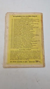Kriegsbücherei der deutschen Jugend, ww2. Original