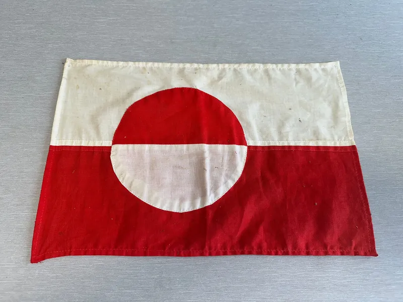 Originalt grønlandsk flag
