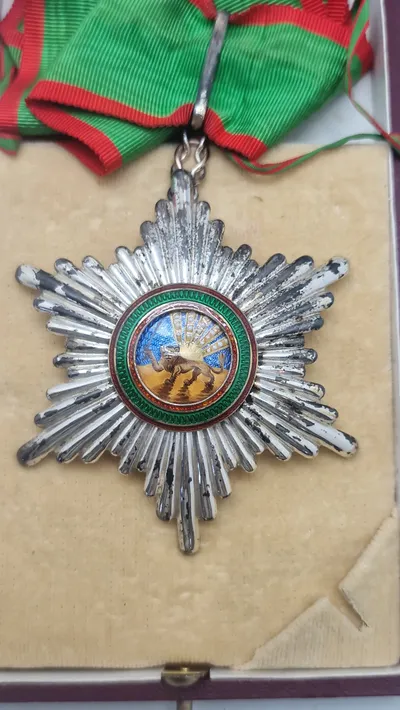 Persisk  Homayoun-orden (Order of Homayoun). Original