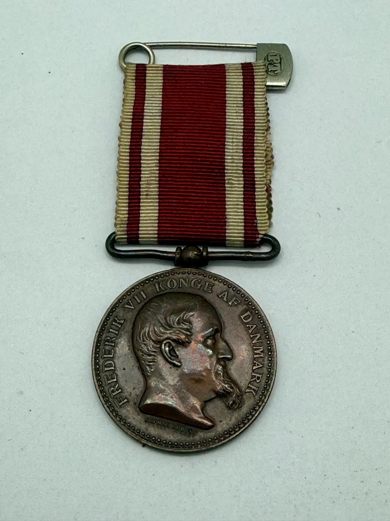 Dansk 1848-1950 deltager medalje, original