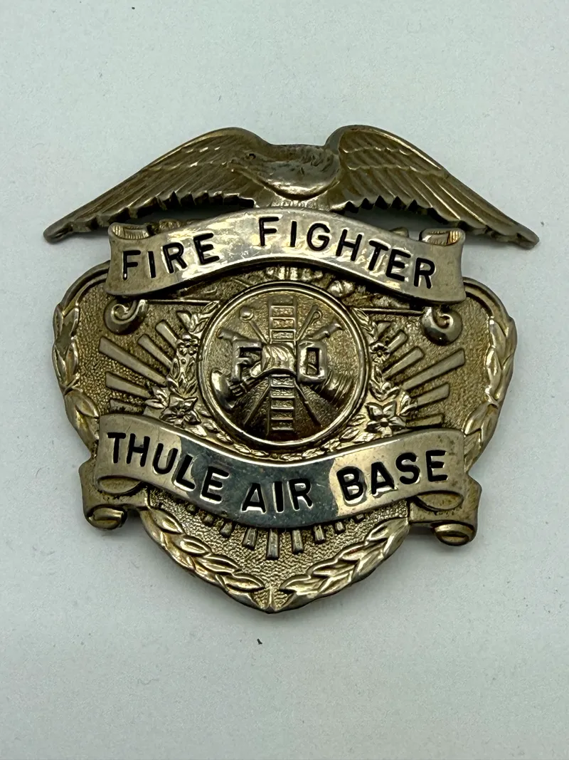 Badge fra Brandmand Thule Air base