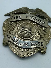 Badge fra Brandmand Thule Air base