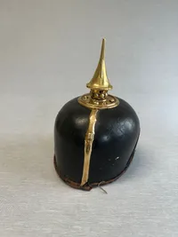 Original Swedish Model 1881 Royal Dragoons NCO Spiked Cavalry Helmet