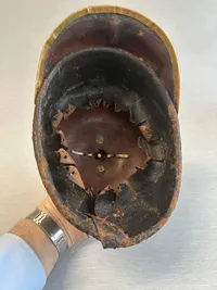 Original Swedish Model 1881 Royal Dragoons NCO Spiked Cavalry Helmet