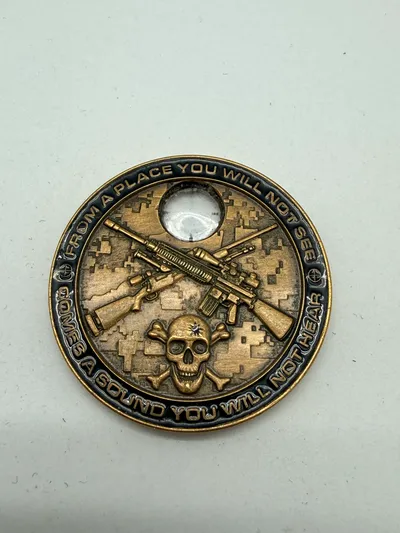 Sniper Challenge Coin