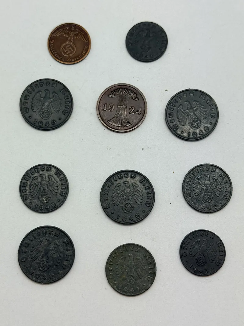 Samling Tyske WW2 mønter