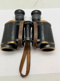 Tysk WW2 officerskikkert WW2, klar i optik