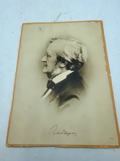 Foto af Richard Wagner Hitlers ynglings komponist