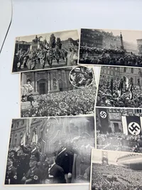 Samling Tyske WW2 samlerkort Hitler mm.