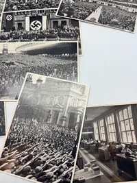 Samling Tyske WW2 samlerkort Hitler mm.