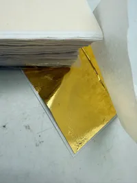 Ark med bladguld