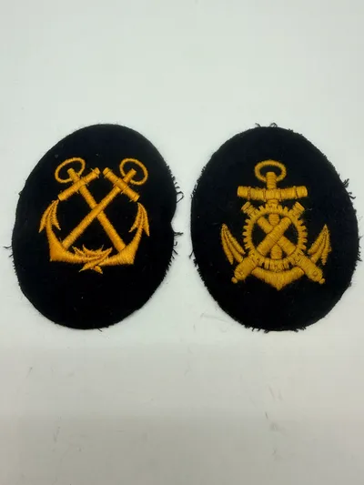 Tysk Kriegsmarine patches. Originale