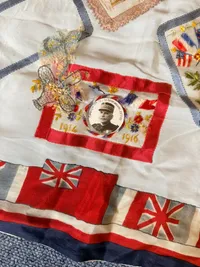 Engelsk WW1 patriotisk Tørklæde