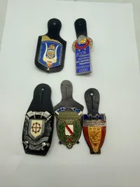 Samling lommeskjold (brandvæsen). Originale