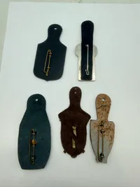 Samling lommeskjold (brandvæsen). Originale