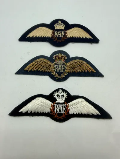 Samling RAF vinger. Originale