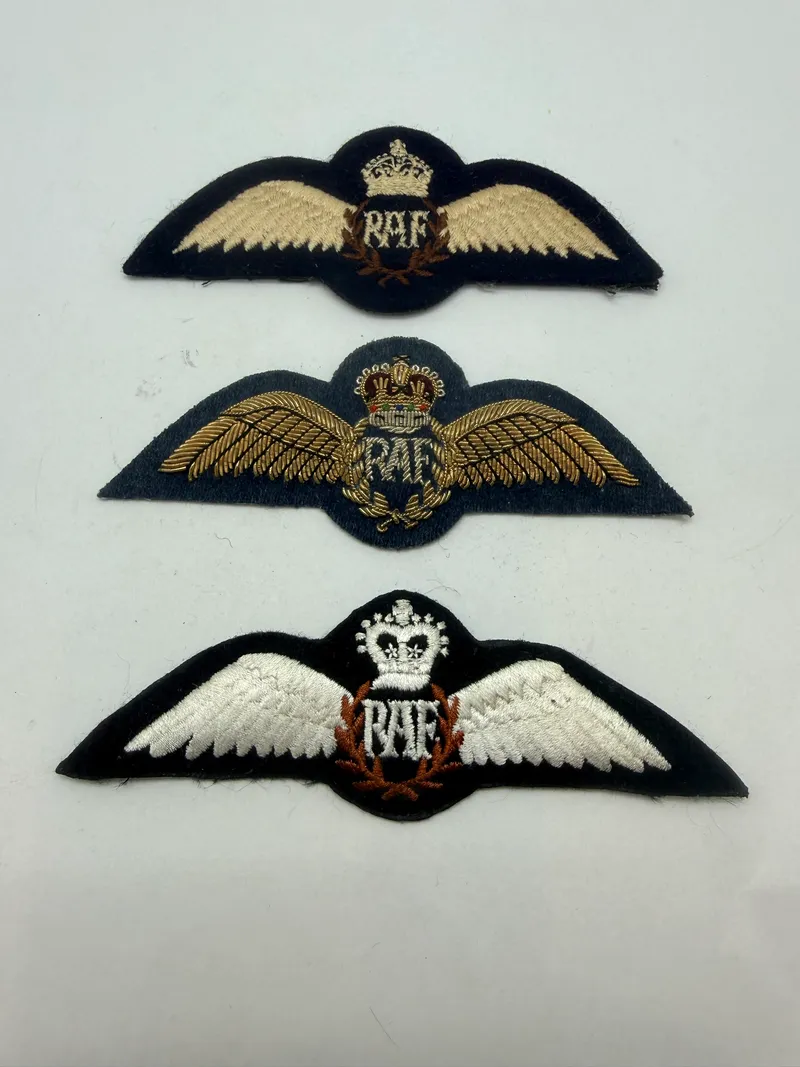 Samling RAF vinger. Originale