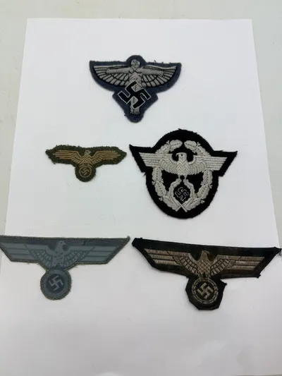 Samling ww2 ørne. Originale???