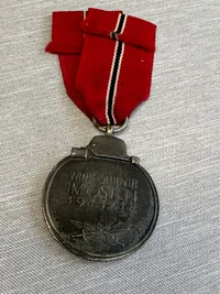 Original Tysk WW2 østfront medalje