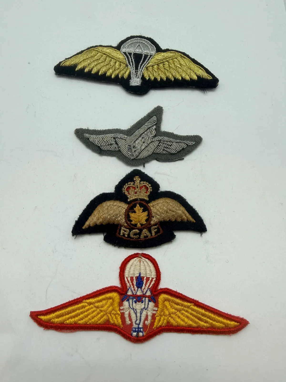 Samling flyvervinger. Originale