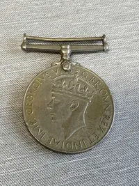Original Engelsk WW2 medalje