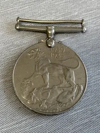Original Engelsk WW2 medalje