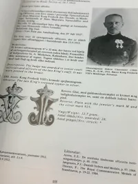 Danmarks Riges Medaljer og Hæderstegn 1670-1990" skrevet af Lars Stevnsborg