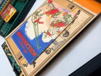 Samling Meccano med kasser