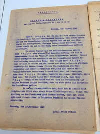 Kæmpe personale mappe fra Tysk betjent WW2 og efter