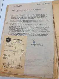 Kæmpe personale mappe fra Tysk betjent WW2 og efter
