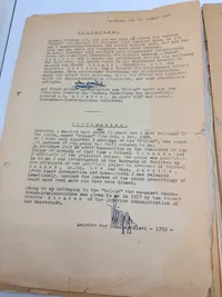 Kæmpe personale mappe fra Tysk betjent WW2 og efter