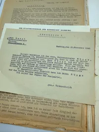 Kæmpe personale mappe fra Tysk betjent WW2 og efter