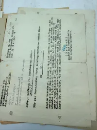 Kæmpe personale mappe fra Tysk betjent WW2 og efter