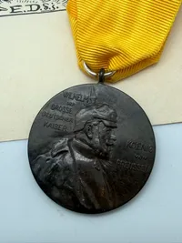 Kaiser Wilhelm-erindringsmedalje, også kendt som Zentenarmedaille. Original