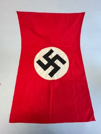 Originalt Tysk Husflag WW2, velfremstillet