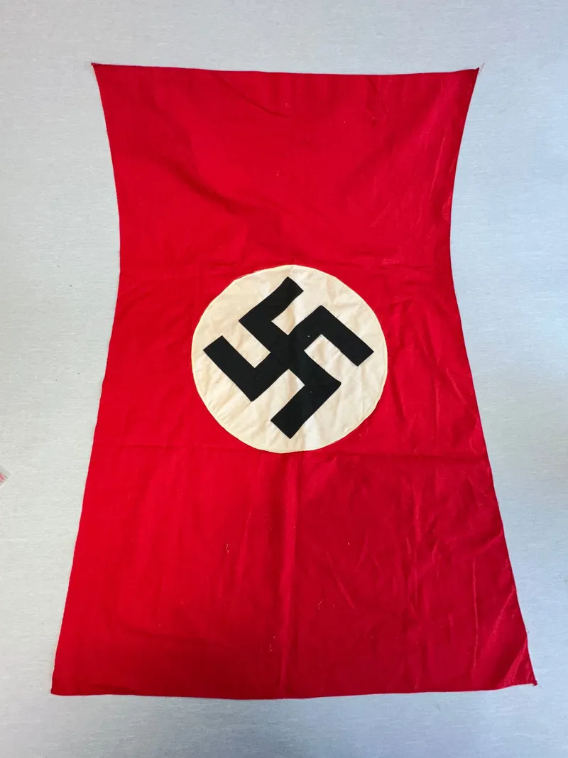 Originalt Tysk Husflag WW2, velfremstillet