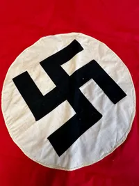 Originalt Tysk Husflag WW2, velfremstillet
