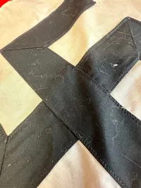 Originalt Tysk Husflag WW2, velfremstillet