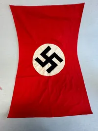 Originalt Tysk Husflag WW2, velfremstillet