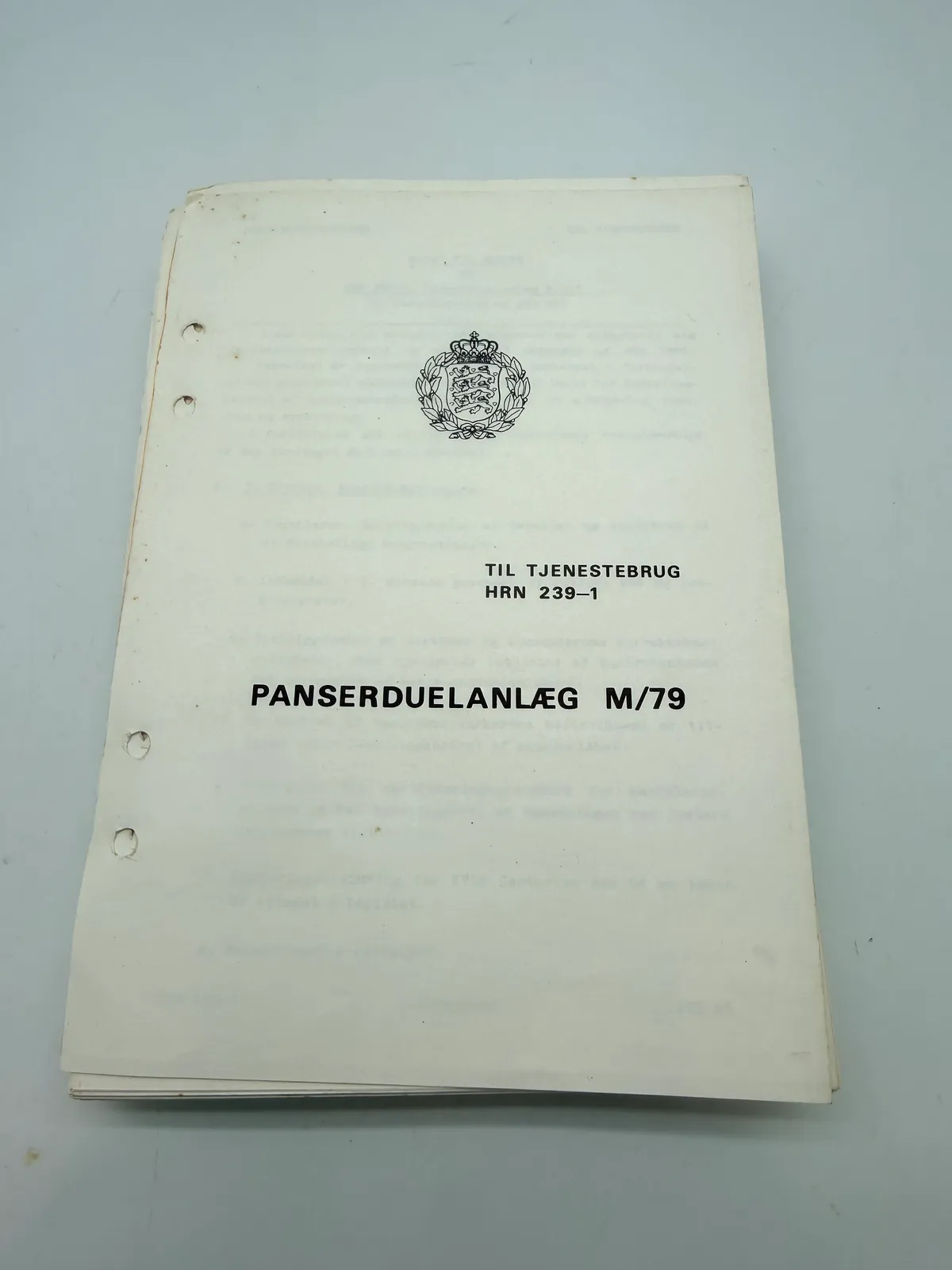 Panserdueanlæg M/79