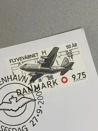 Originale førstedagskuverter - dk flyvevåben og Danmarks befrielse