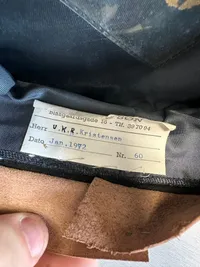 Original Dansk flyverhue størrelse 60