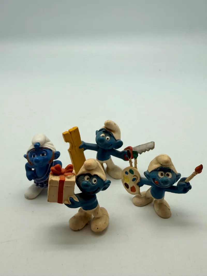 Samling smølfer