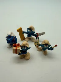 Samling smølfer