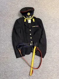 Engelsk kvindelig Major uniform med navn