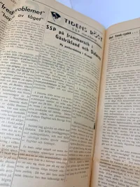 Svensk Nazistisk avis WW2 ekstremt sjælden