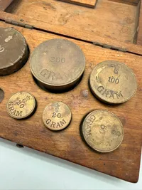 Samling vægtlodder